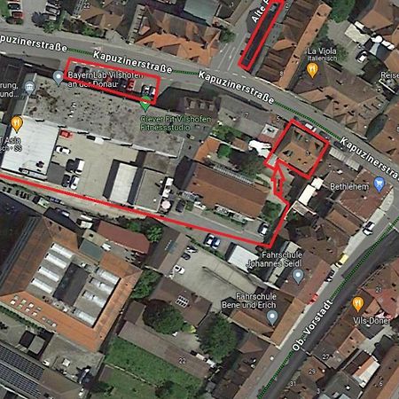 Vogelnest Vilshofen W-Lan Kueche 24H Checkin Apartment วิลส์โฮเฟน อัน แดร์โดเนา ภายนอก รูปภาพ